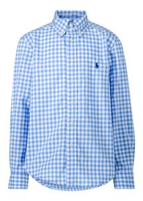Polo Ralph Lauren Kinder Blauw overhemd voor jongens