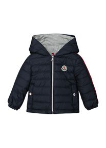 Moncler Enfant Kinder Marine blauw Lichtgewicht donsjack voor jongens