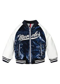 Moncler Enfant Kinder Marine blauw jas voor jongens