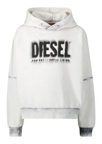 Diesel Kinder Cr��me wit hoodie voor meisjes