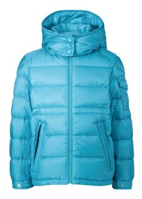 Moncler Enfant Kinder Turquoise Lichtgewicht donsjack voor meisjes