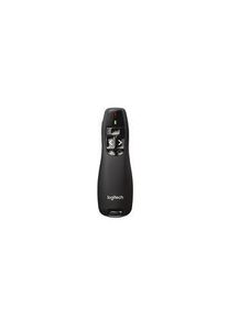 Logitech Wireless Presenter R400, Rood, Laser, 2x AAA - 910-001356