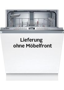 Bosch Vollintegrierbarer Geschirrspüler »Smv6Yax01E«, 6, Smv6Yax01E, 13 Maßgedecke silberfarben, Betriebsgeräusch: 43 dB