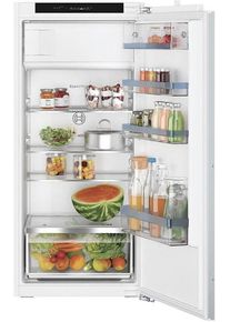 Bosch Einbaukühlschrank »Kil42Vfe0«, Kil42Vfe0, 122,1 Cm Hoch, 54,1 Cm Breit silberfarben, Betriebsgeräusch: 35 dB