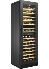 Amica Weinkühlschrank »Wk 348 100 S« silberfarben, Nutzinhalt: 338 Liter