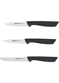 Tefal Messer-Set »k2733s Colorfood«, (Set, 3 Tlg.), Deutscher Edelstahl, Korrosionsbeständig, Ergonomisch, Sicher schwarz , Vielseitigkeit: Die...
