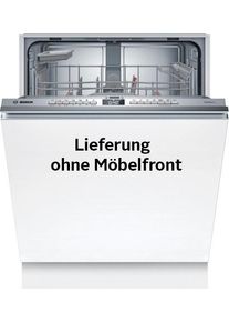 Bosch Vollintegrierbarer Geschirrspüler »Sbv6Yax01E«, 6, Sbv6Yax01E, 13 Maßgedecke silberfarben, Betriebsgeräusch: 43 dB
