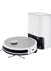 Medion® Nass-Trocken-Saugroboter »Hero, Saug- Und Wischroboter Mit Absaugstation (x21 Sw), «, App Steuerung Und Automatische Entleerung weiß,...