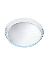 Miele Auflaufform »Mbfg 30 Runde Glasschale Bzw. Tortenbodenform«, Borosilikatglas farblos , Durchmesser 30cm