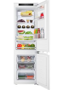 Amica Einbaukühlgefrierkombination »Ekgcx 387 955«, Ekgcx 387 955, 176,9 Cm Hoch, 55,6 Cm Breit silberfarben, Nutzinhalt: 237 Liter