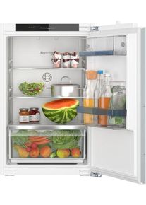 Bosch Einbaukühlschrank »Kir21Vfe0«, Kir21Vfe0, 87,4 Cm Hoch, 54,1 Cm Breit silberfarben, Betriebsgeräusch: 35 dB