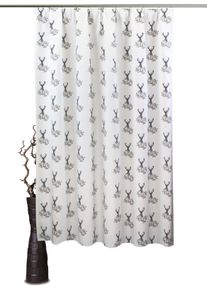 Vhg Vorhang »Oisin«, (1 St.) grau, Größe 125 cm , Stoff mit strukturierter Oberfläche