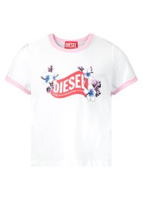 Diesel Kinder Wit t-shirt voor meisjes