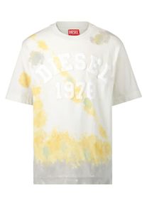 Diesel Kinder Cr��me wit t-shirt voor jongens