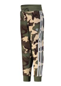 Adidas Kinder Olijfgroen joggingbroek voor jongens