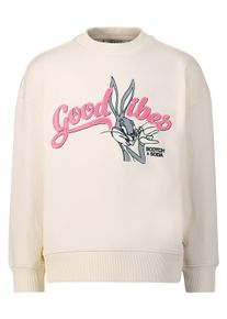 Scotch & Soda SCOTCH & SODA Kinder Cr��me wit sweatshirt voor meisjes