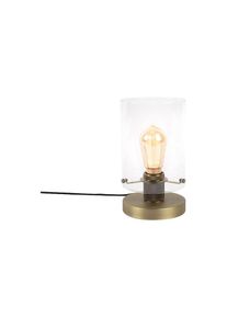 Dome - Lampe de table - 1 lumière - ø 150 mm - Bronze - Moderne - éclairage intérieur - Salon i Chambre - Bronze - Qazqa