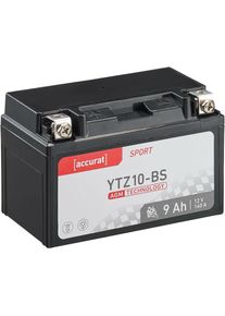 Sport SA-YTZ10-BS Batterie Moto 12V 9Ah 140A agm 150 x 87 x 94 mm - Accurat