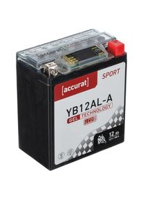 Sport SGD-YB12AL-A Batterie Moto 12V 12Ah 180A Gel 134 x 78 x 156 mm - Accurat