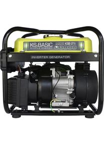 K&s Basic - Groupe électrogène inverter ksb 21i d'une puissance maximale de 2000 w, conversion double du courant, moteur euro v, 2x16A (230V), mode