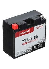 Sport SG-YT12B-BS Batterie Moto 12V 10Ah 160A Gel (din 51015) 150 x 70 x 130 mm - Accurat