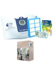 Electrolux - Kit sacs microfibres par 4 + filtre + parfum s bag ultra performance ESKD9 pour Aspirateur pure D9, ultra one - nc