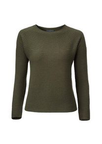 Seldom Ladies ribbed sweater Olive, XL
