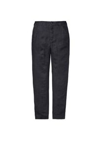 Hannes Roether Men's linen pants Black-blue, S