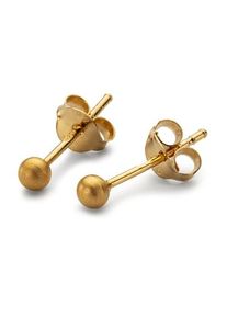 fejn jewelry Stud earrings satin ball Gold,