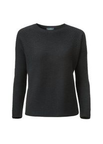 Seldom Ladies ribbed sweater Black, XL