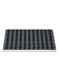 Slatted doormat rubber