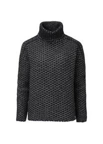 Seldom Ladies sweater Seamless Black-Grey, S