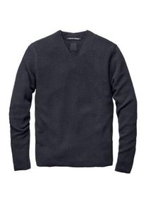 Hannes Roether Mens Knit Sweater Blue-black, S