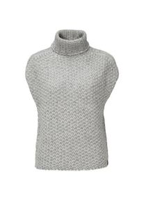Seldom Ladies sweater oversize Grey-Ecru, L