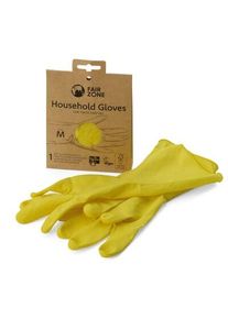 Fair Squared Household gloves natural rubber Size M,