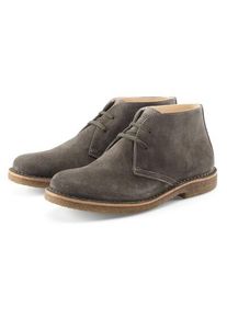 Astorflex Mens lace up boot suede Gray, 39