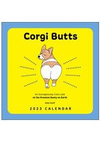 Acoff, Zoey Corgi Butts 2023 Wall Calendar (1419754645)