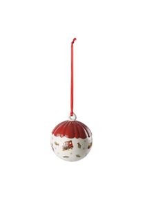 Villeroy & Boch Villeroy & Boch Toy's Delight Decoration julkula Ø6 cm Hvit-rød