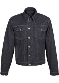 Roleff Motorradjacke »Ro 1514«, 6 Taschen schwarz, Größe XXL, Jeansjacke mit Aramidfaserverstärkung