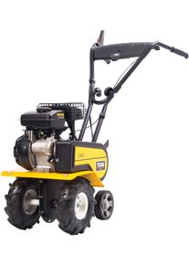 Texas Benzinmotorhacke »Lilli 365tg Set« gelb , 4-Takt-Motor mit 1,4 KW/1,9 PS, max. Arbeitstiefe: 26 cm