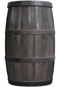 ARVES Regentonne »Burgund« braun , Aus Polyethylen