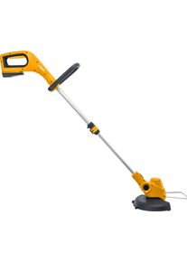 Stiga Garden Akku-Rasentrimmer »Gt 100e«, Mit Akku 20v/2ah Und Ladegerät gelb , Automatische Einzelfadenspule mit 25 cm Schnittbreite