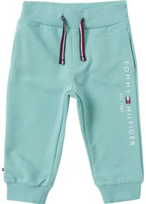 Tommy Hilfiger Shirtbody »Baby Essential Sweatpants«, (1 Tlg.), MitPrint Am Linken Bein blau, Größe 62 - N-Gr, Sweatpants von Tommy Hilfiger für...