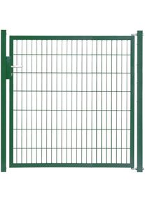 Kraus Zauneinzeltür »Kombitor« BxH: 124,2x140 cm in grün, Größe B/H: 124,2 cm x 140 cm