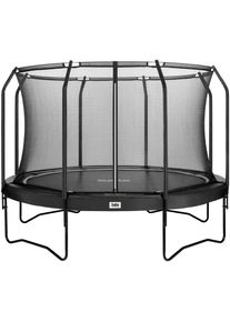 Salta Gartentrampolin »Premuim Black Edition«, Ø 396 Cm, Schutzrand schwarz, Größe Ø 396 cm - Ø 396 cm, Mit dem einzigartigen Erscheinungsbild und...