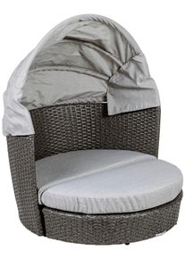 Greemotion Hundekorb, Polyester, Maße: Ca. 78 X 61/100 X 83 Cm grau, Größe B/H/L: 83 cm x 100 cm x 78 cm B/H/L: 83 cm x 100 cm x 78 cm , Moderne...