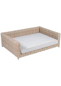 Greemotion Hundekorb, Polyester, Maße: Ca. 100 X 30 X 70 Cm beige, Größe B/H/L: 70 cm x 30 cm x 100 cm B/H/L: 70 cm x 30 cm x 100 cm , Schickes...
