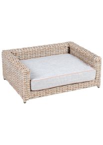 Greemotion Hundekorb, Polyester, Maße: Ca. 65 X 25 X 50 Cm beige, Größe B/H/L: 50 cm x 25 cm x 65 cm B/H/L: 50 cm x 25 cm x 65 cm , Schickes...