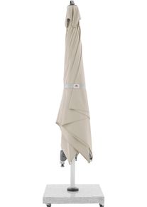Doppler® Sonnenschirm »Expert«, (Expert) beige , Multifunktionaler Pendelschirm, komplett aus Aluminium