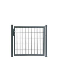 Kraus Zauneinzeltür »Kombitor« BxH: 99,2x100 cm in grau, Größe B/H: 99,2 cm x 100 cm